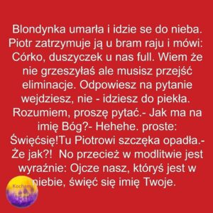 W Raju Z Blondynkom